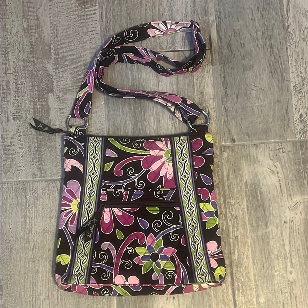 Vera Bradley Floral Patterned Crossbody Bag